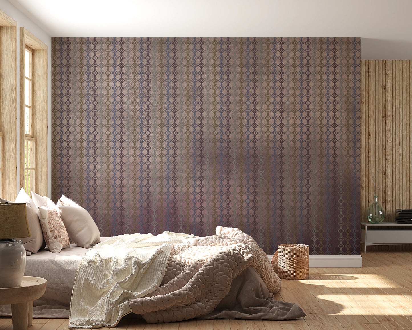 Diamond Deco Fade Wall Mural