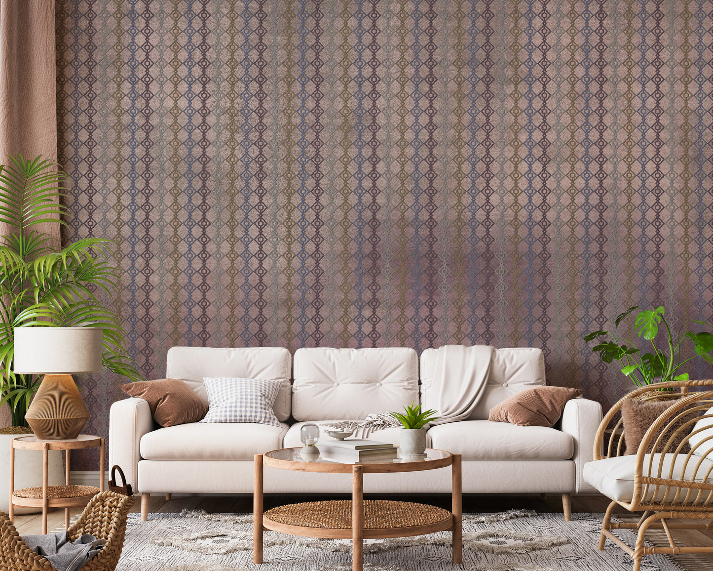 Diamond Deco Fade Wall Mural