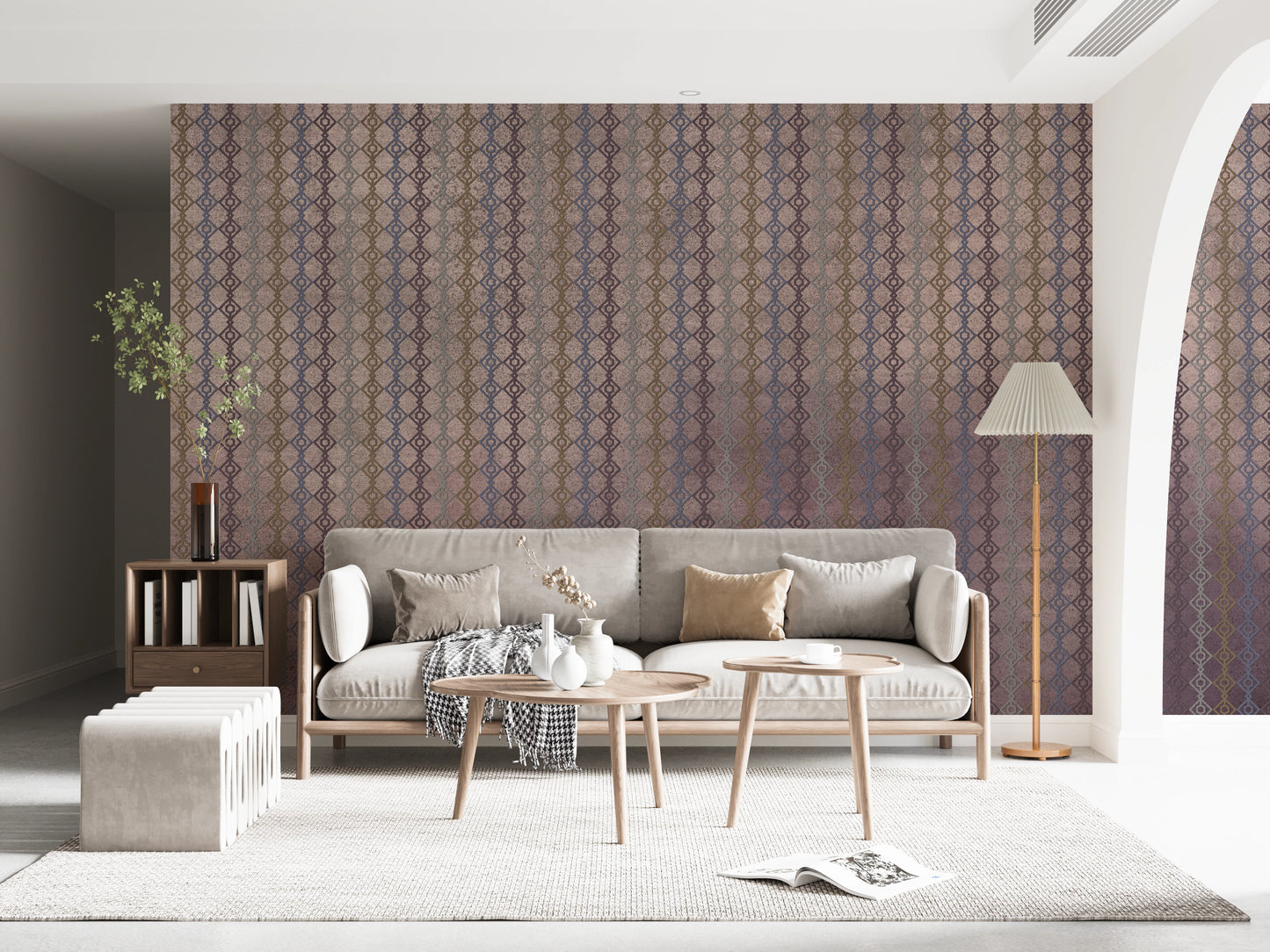 Diamond Deco Fade Wall Mural