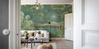 Moonlight Oasis Mural Wall Mural