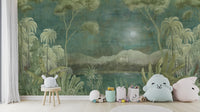 Moonlight Oasis Mural Wall Mural