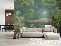 Moonlight Oasis Mural Wall Mural