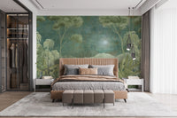 Moonlight Oasis Mural Wall Mural