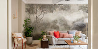 Whispering Mist Forest Mural Wall Mural