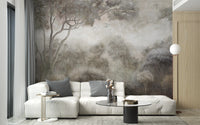 Whispering Mist Forest Mural Wall Mural