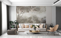 Whispering Mist Forest Mural Wall Mural