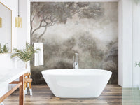 Whispering Mist Forest Mural Wall Mural