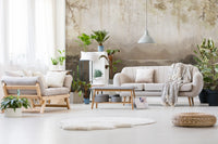 Ancient Hills Watercolor Wall Mural