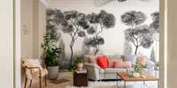 Whispering Pines Landscape Wall Mural