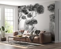 Whispering Pines Landscape Wall Mural