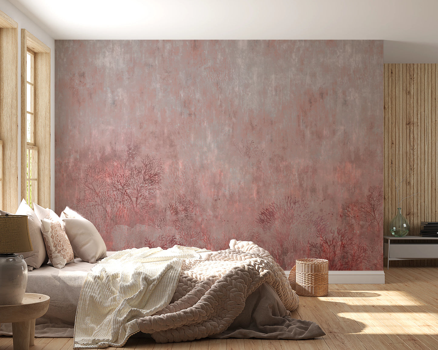 Blush Marine Symphony Wall Mural