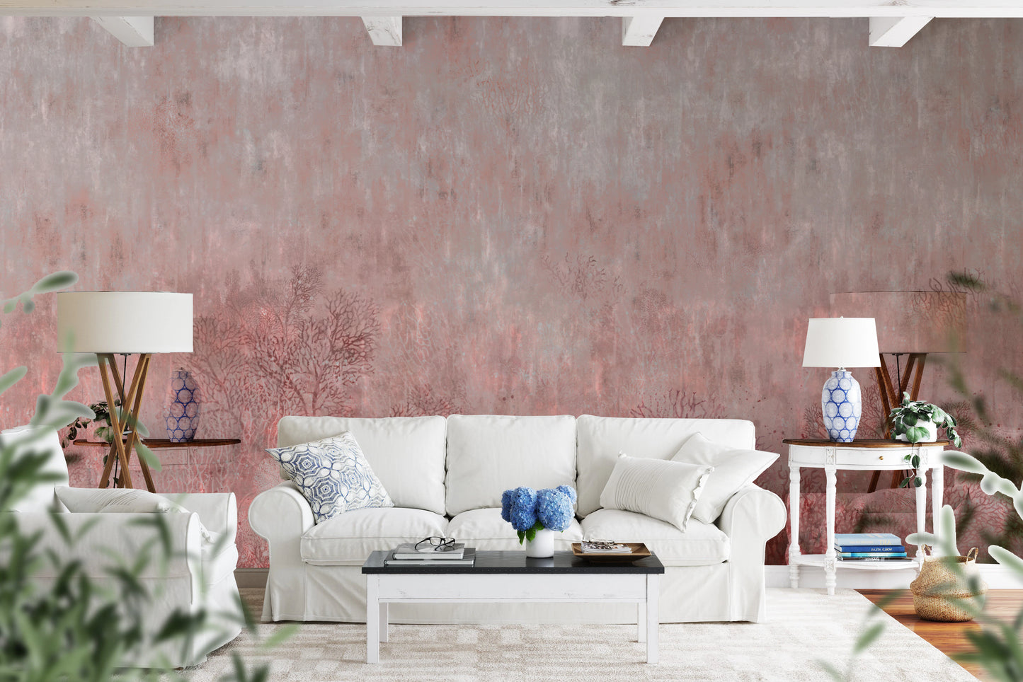 Blush Marine Symphony Wall Mural