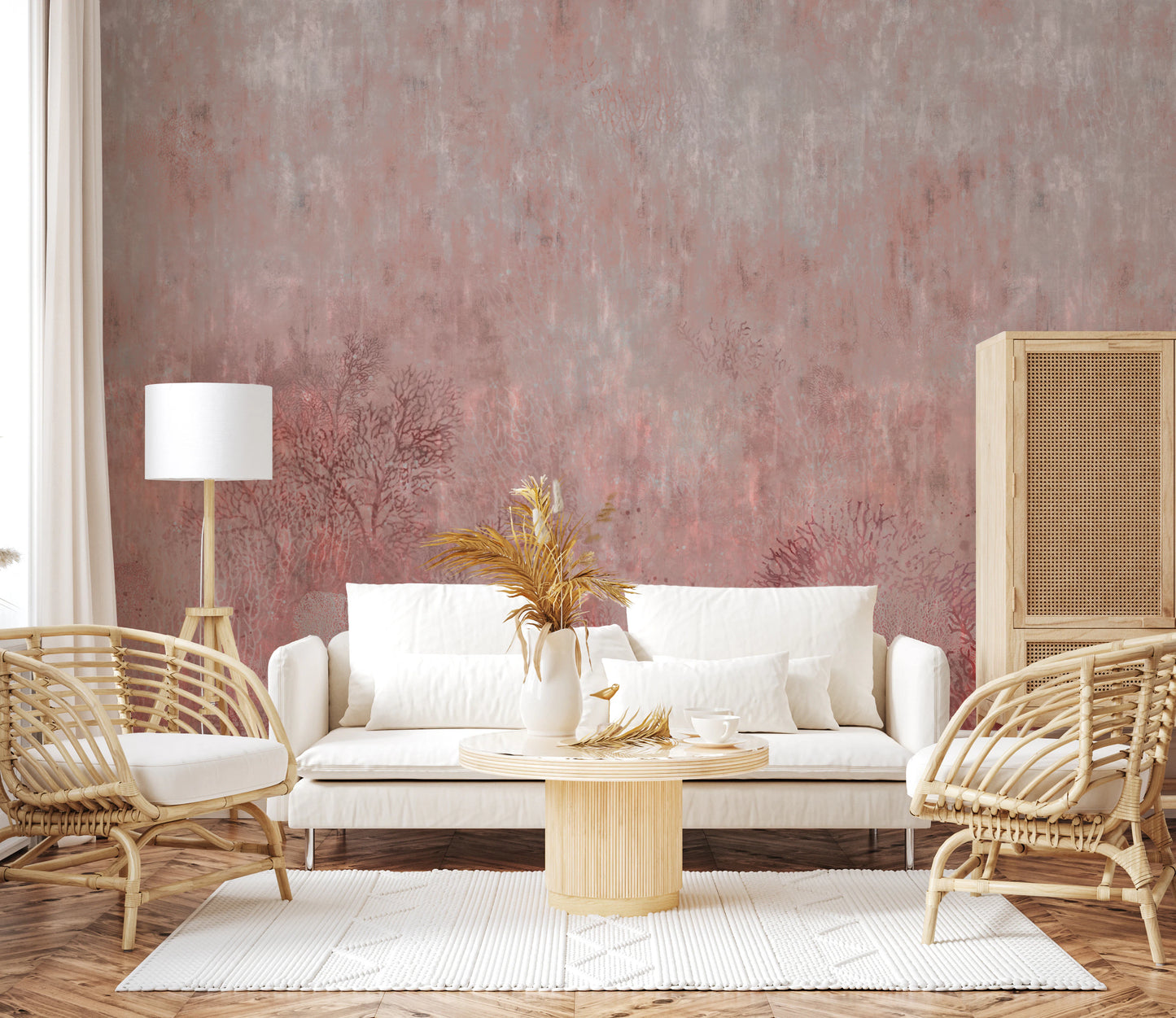 Blush Marine Symphony Wall Mural