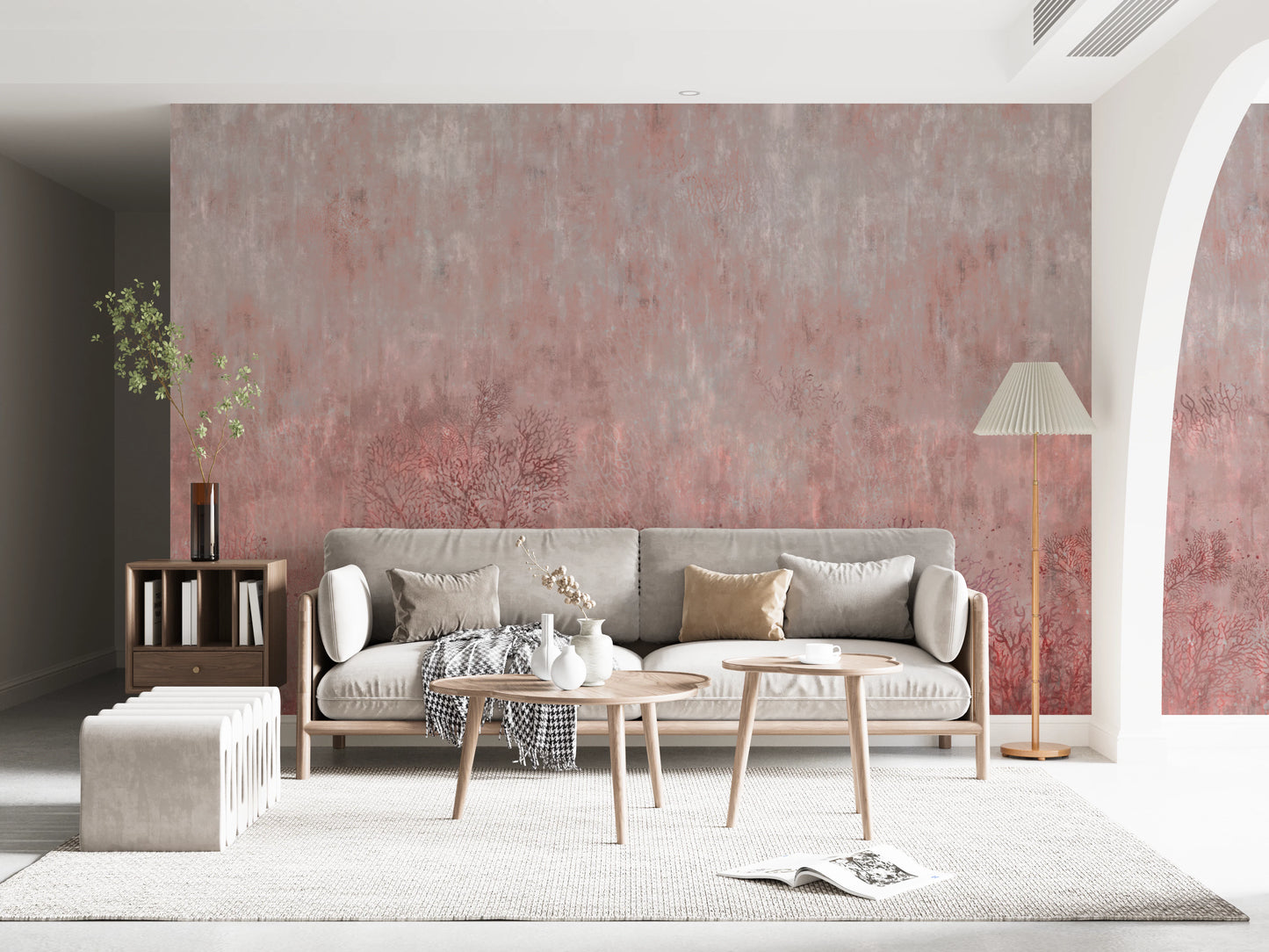 Blush Marine Symphony Wall Mural
