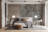 Distressed Damask Concrete Wall Mural