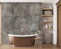 Distressed Damask Concrete Wall Mural