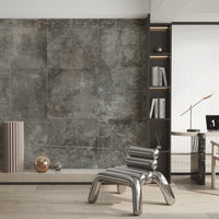 Distressed Damask Concrete Wall Mural
