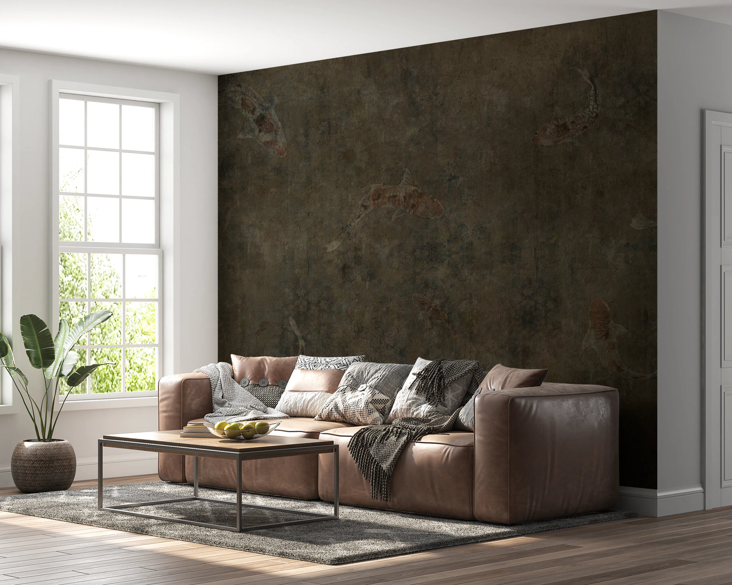 Shadows of the Pond Wall Mural