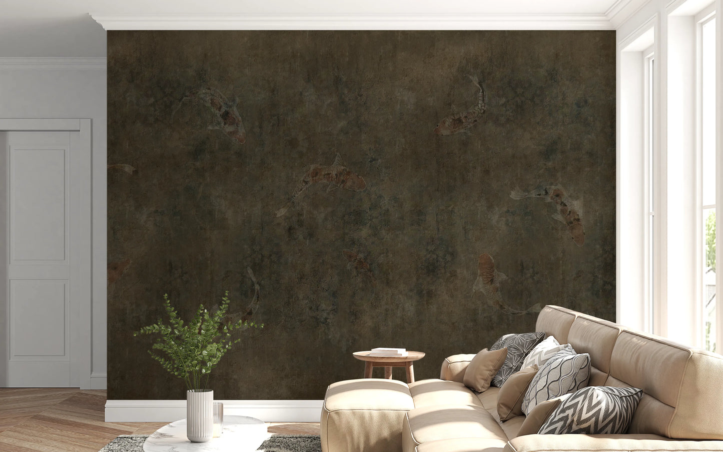 Shadows of the Pond Wall Mural