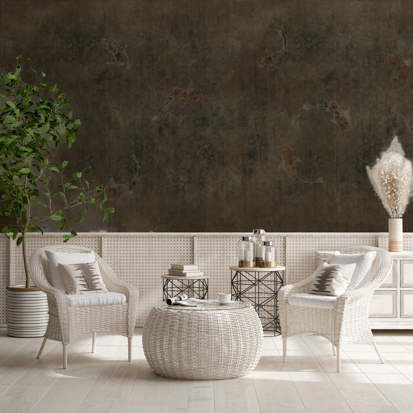 Shadows of the Pond Wall Mural