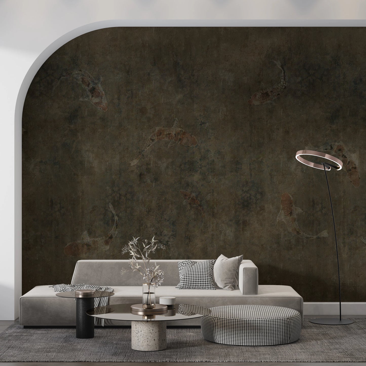 Shadows of the Pond Wall Mural