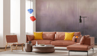 Misty Lavender Peaks Wall Mural