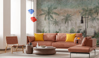 Royal Elephant Oasis Wall Mural
