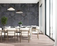 Midnight Damask Tapestry Wall Mural