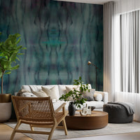Mystic Waves Watercolor Wall Mural