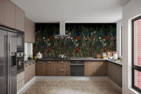 Nocturnal Meadow Bloom Wall Mural
