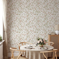 Rustic Country Meadow Floral Wall Decor Wallpaper⁠
