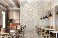 Rustic Country Meadow Floral Wall Decor Wallpaper⁠