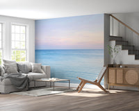 Ethereal Morning Sea Calm Gradient Mural Wall Mural
