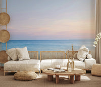 Ethereal Morning Sea Calm Gradient Mural Wall Mural