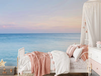 Ethereal Morning Sea Calm Gradient Mural Wall Mural