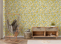 Sun-Kissed Lemon Orchard Botanical Wall Decor Wallpaper⁠