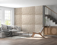 Elegant Cream Swirls Embossed Pattern Wallpaper Wallpaper⁠