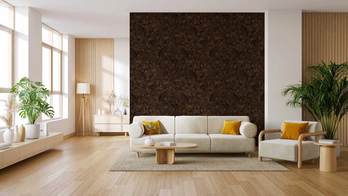 Wild Life - Brown Wallpaper⁠