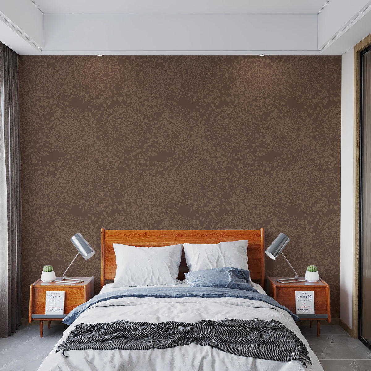 Wonders - brown Wallpaper⁠