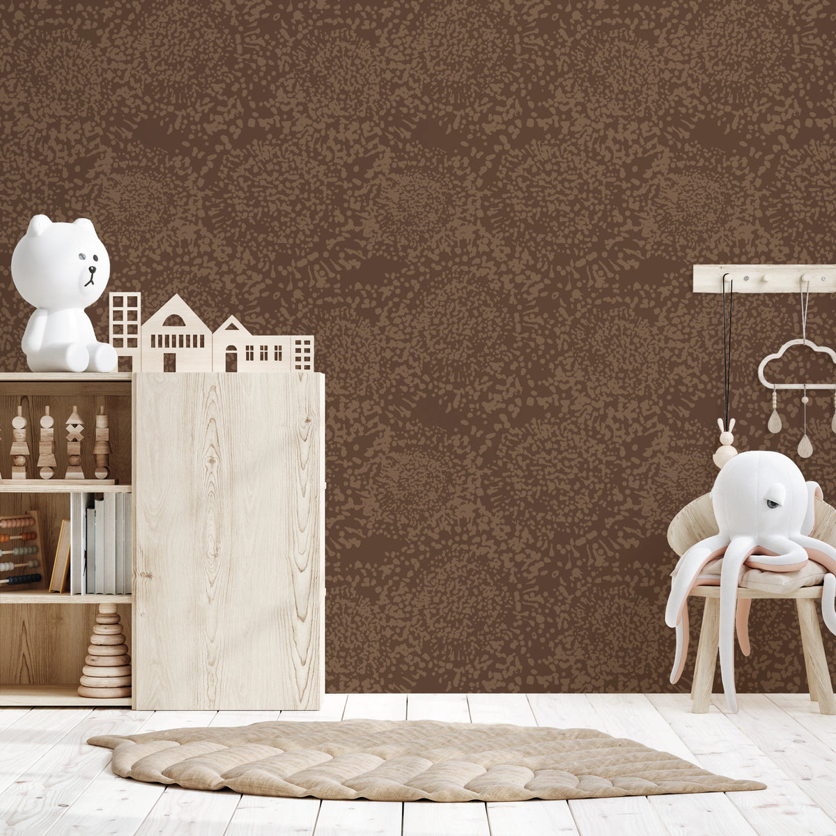 Wonders - brown Wallpaper⁠