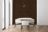 Chestnut Flora Wallpaper⁠