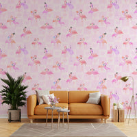 Flamingo in Love Wallpaper⁠