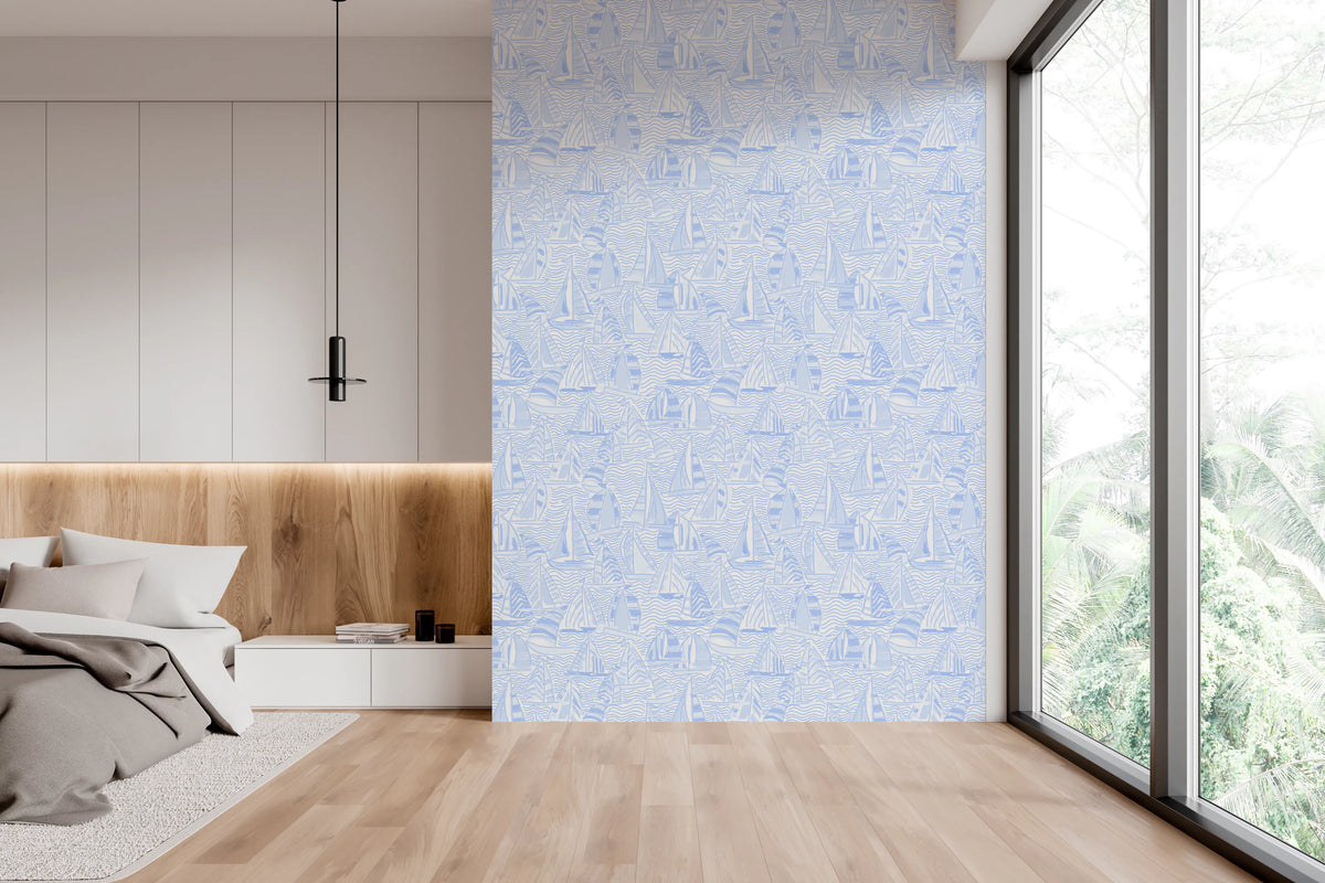 Float or Sank - Powder Blue Wallpaper⁠