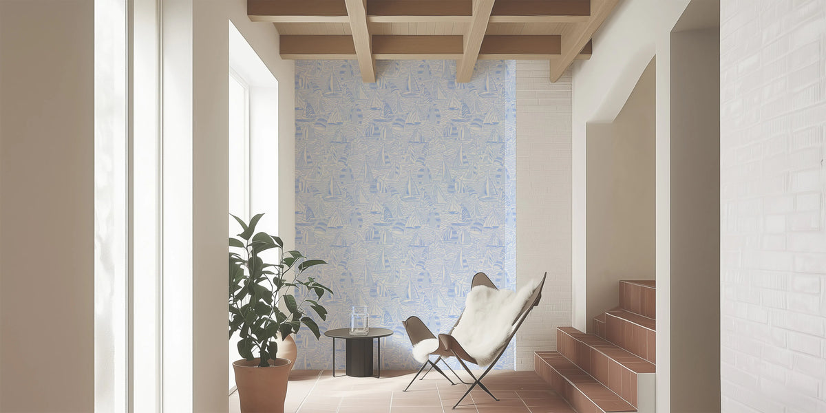 Float or Sank - Powder Blue Wallpaper⁠