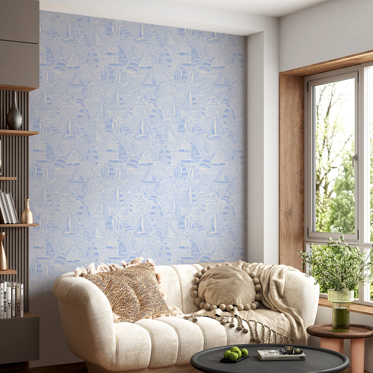 Float or Sank - Powder Blue Wallpaper⁠