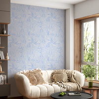 Float or Sank - Powder Blue Wallpaper⁠