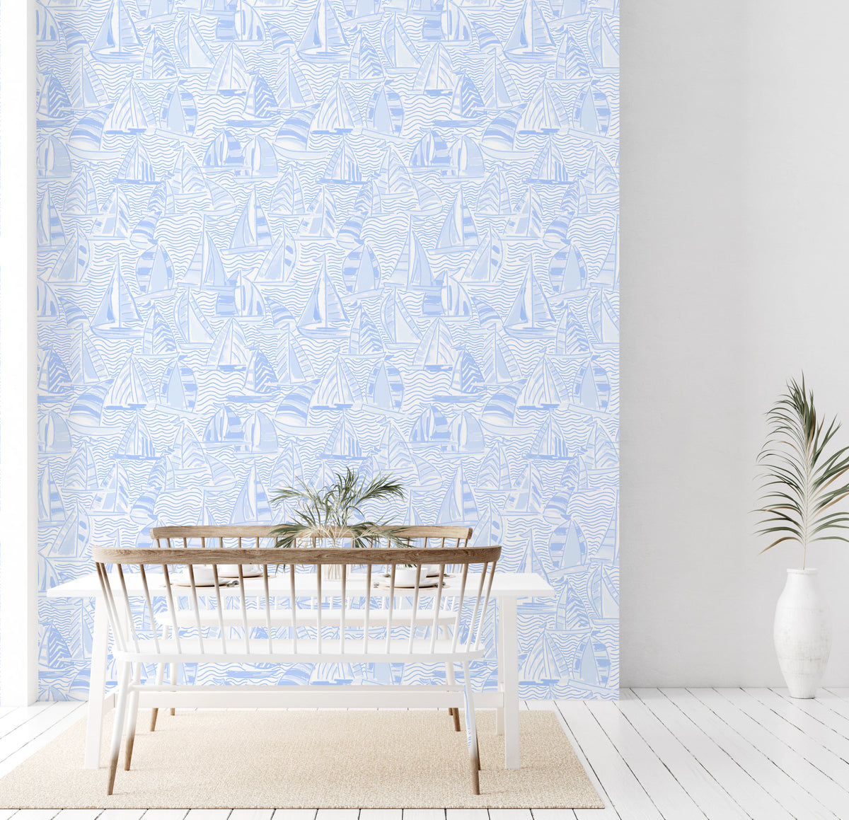 Float or Sank - Powder Blue Wallpaper⁠
