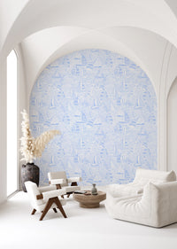 Float or Sank - Powder Blue Wallpaper⁠