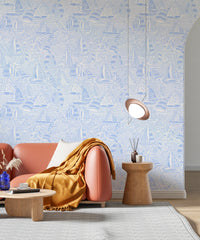 Float or Sank - Powder Blue Wallpaper⁠