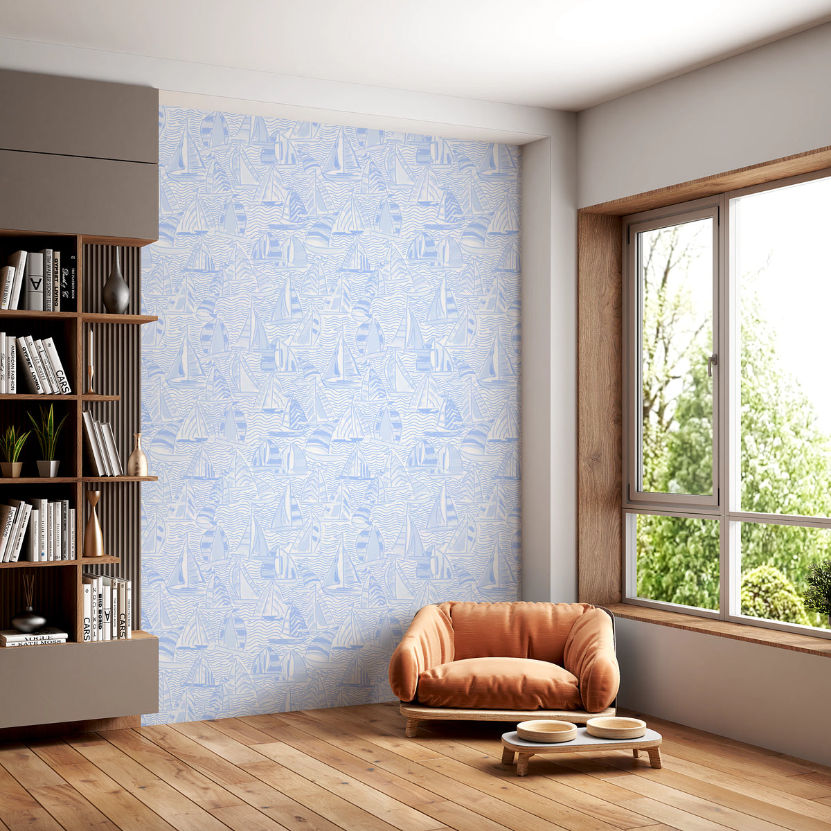 Float or Sank - Powder Blue Wallpaper⁠